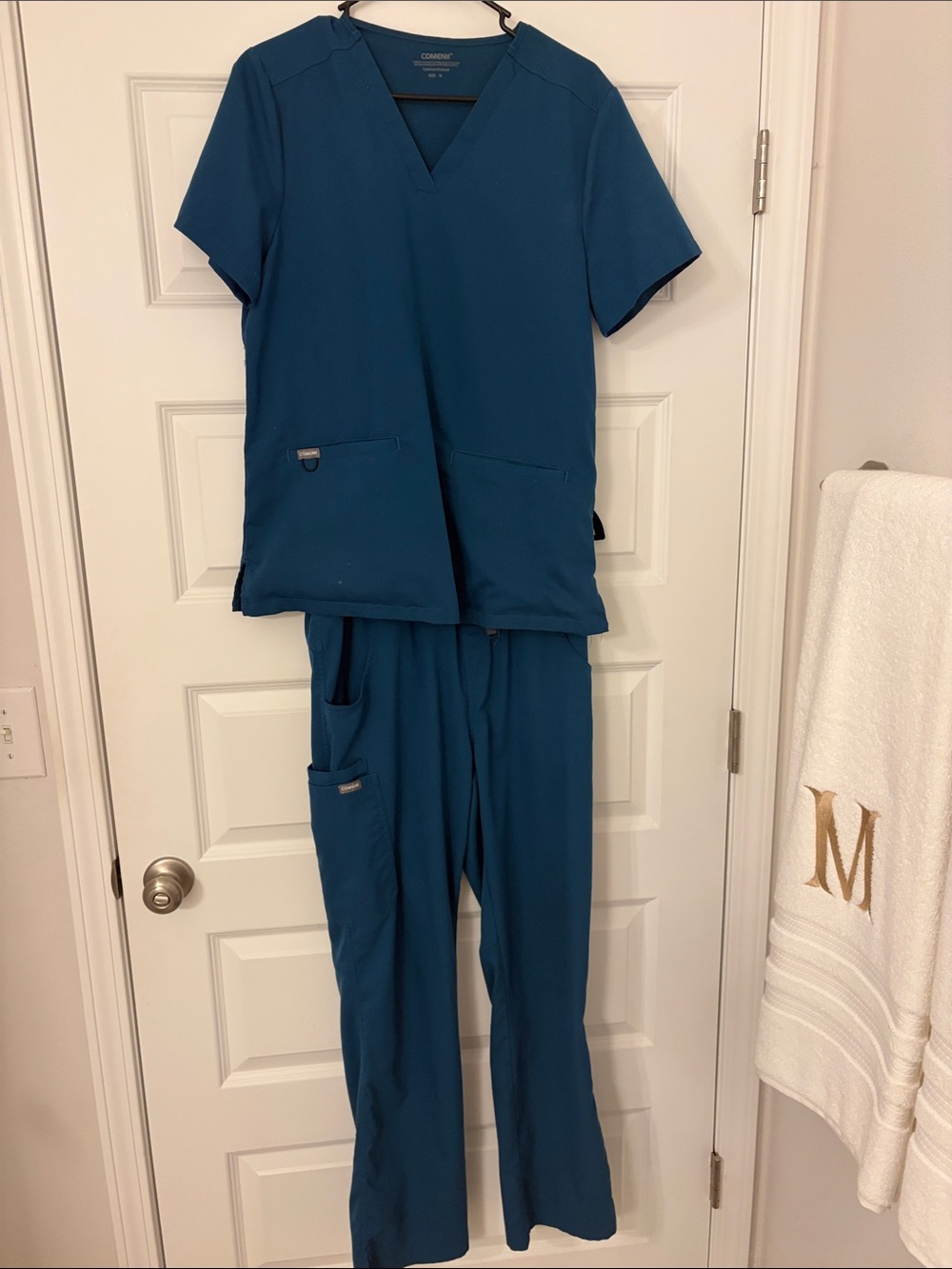 Caribbean blue scrubs Women